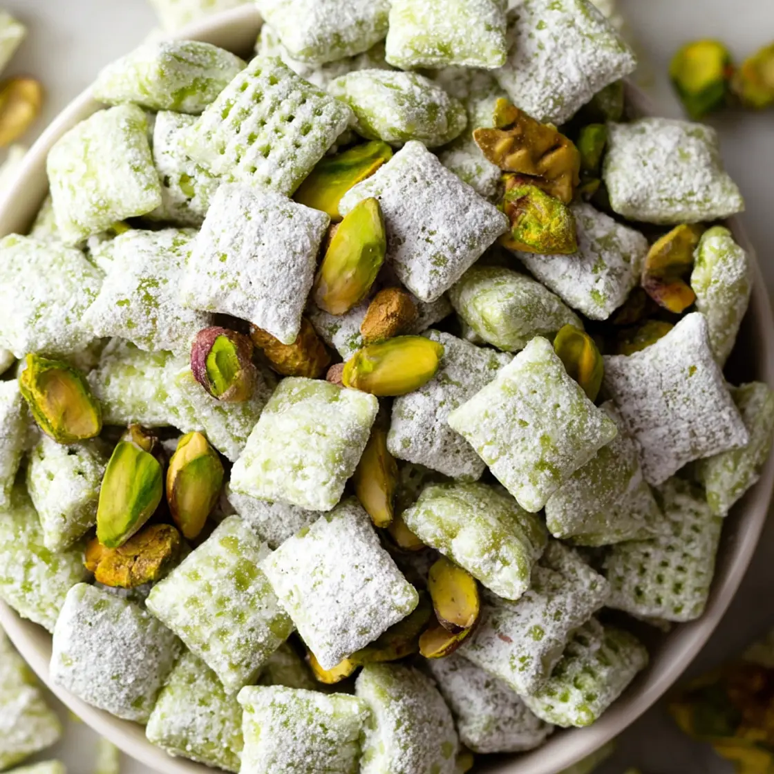 Pistachio Puppy Chow Recipe
