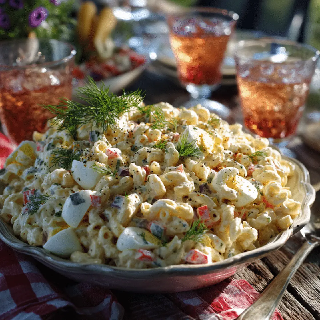 Classic Creamy Macaroni Salad