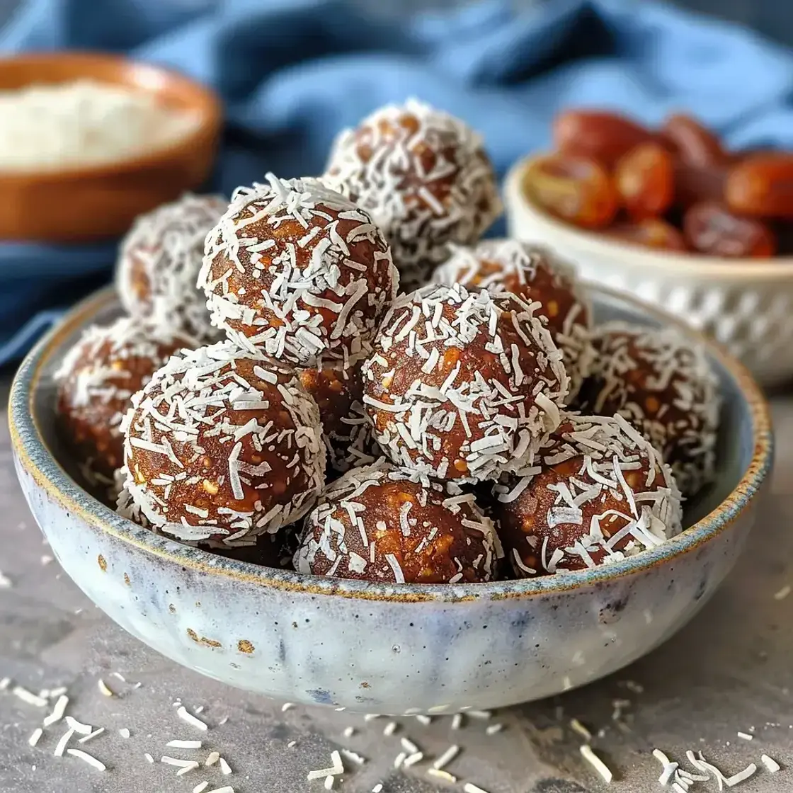 Coconut and Date Bliss Balls