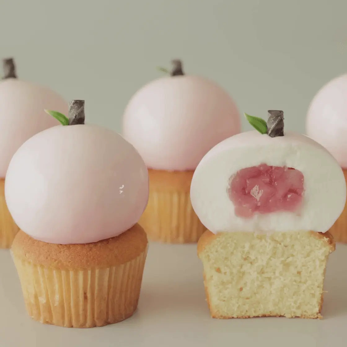 Peach Cheesecake Muffins Recipe