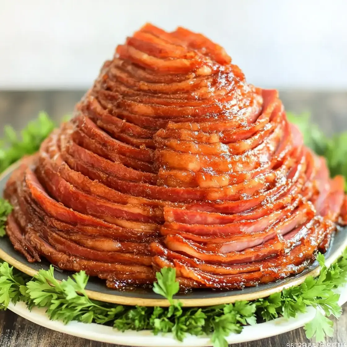 Air Fryer Brown Sugar Ham Easter Warm Perfect Centerpiece