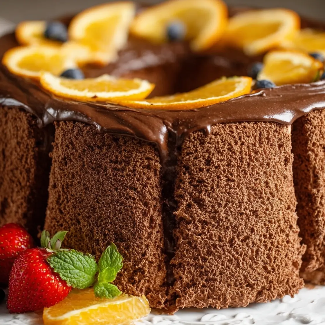 Keto Chocolate Angel Food Cake Recipe