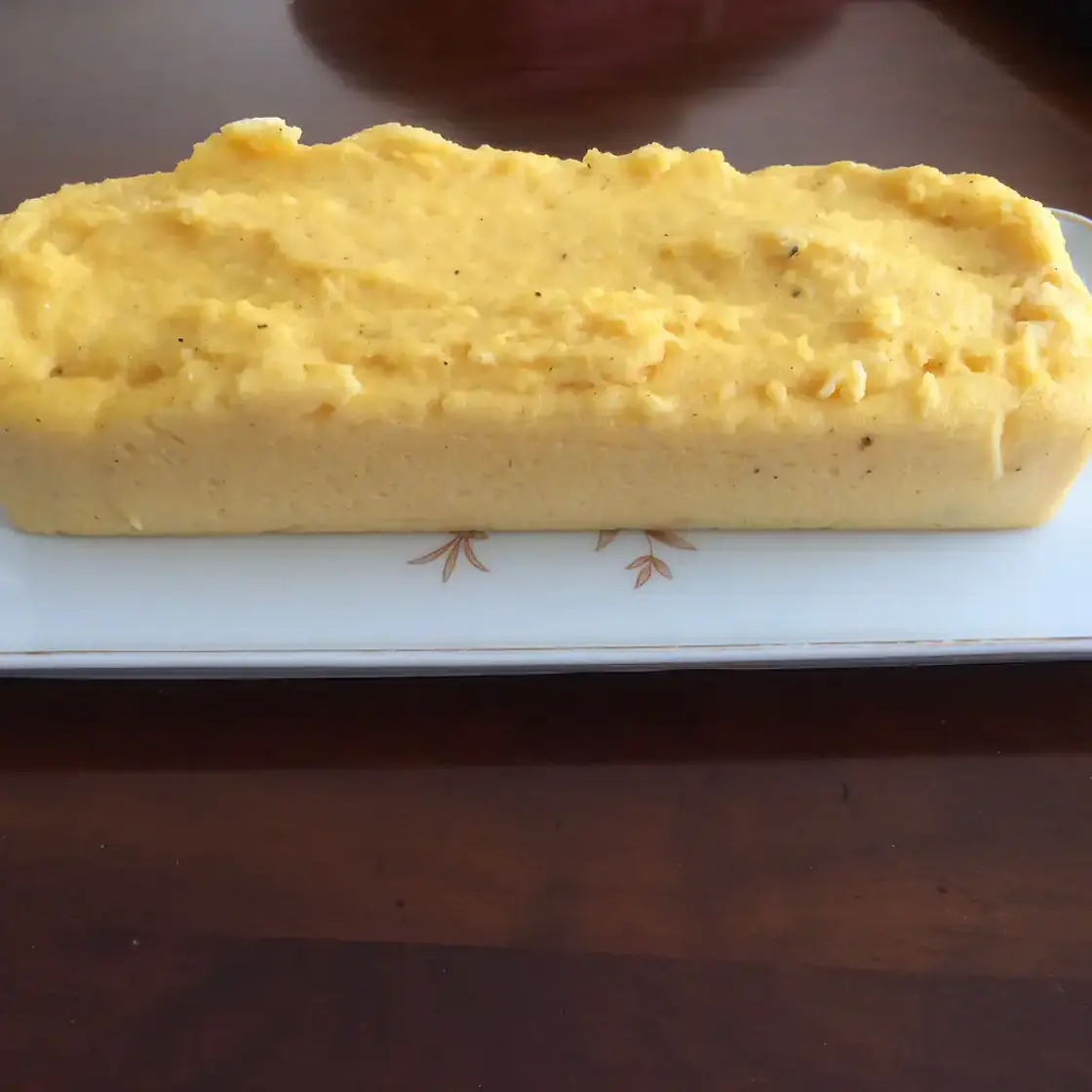 Polenta simple au gruyère