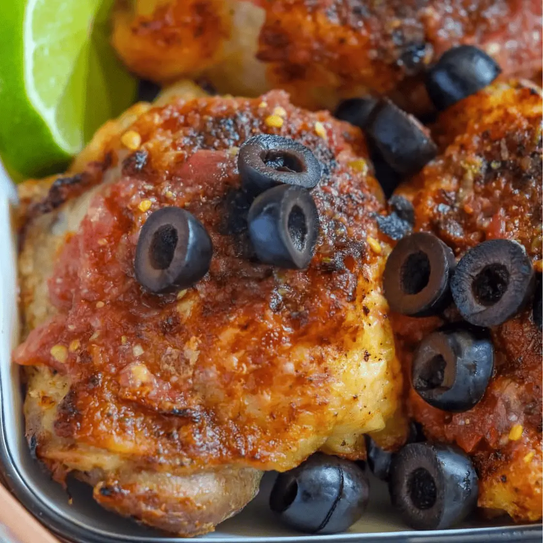 Air Fryer Salsa Chicken Thighs Recipe