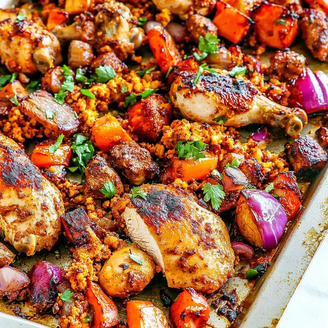 Chicken Shawarma Sheet Pan Cozy Simple Weeknight Favorite