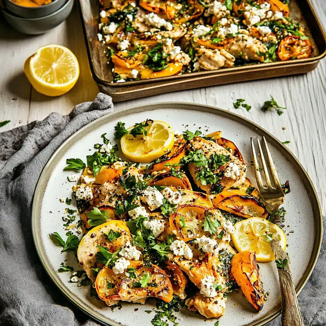 Mediterranean Sheet Pan Chicken Lemon Recipe for Vibrant Dinners