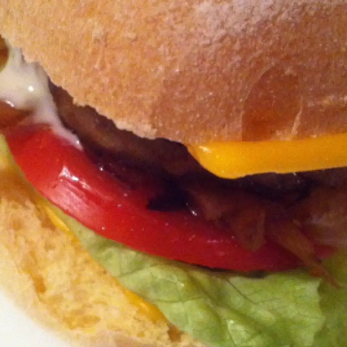 Burger cheese sans gluten