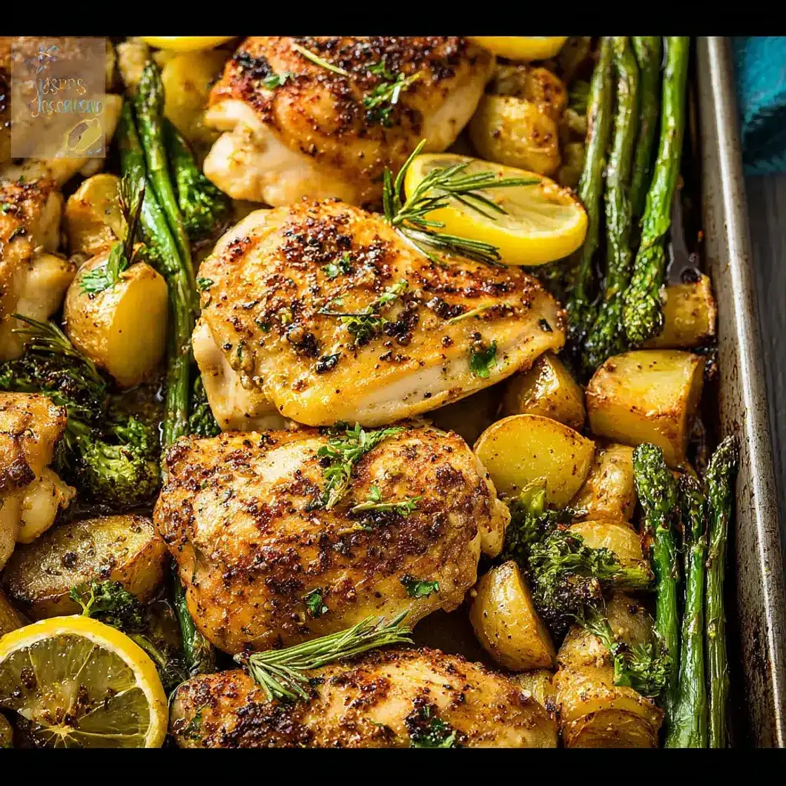 Sheet Pan Garlic Butter Chicken Meal Prep Makes Life Easy