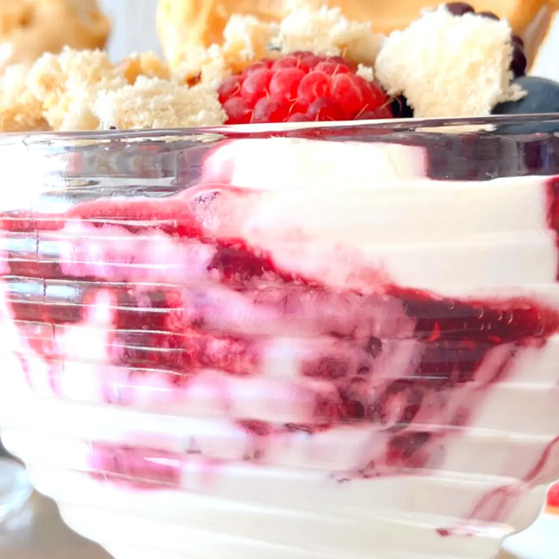 Greek Yoghurt Eton Mess with Mixed Berries and Maple Meringue