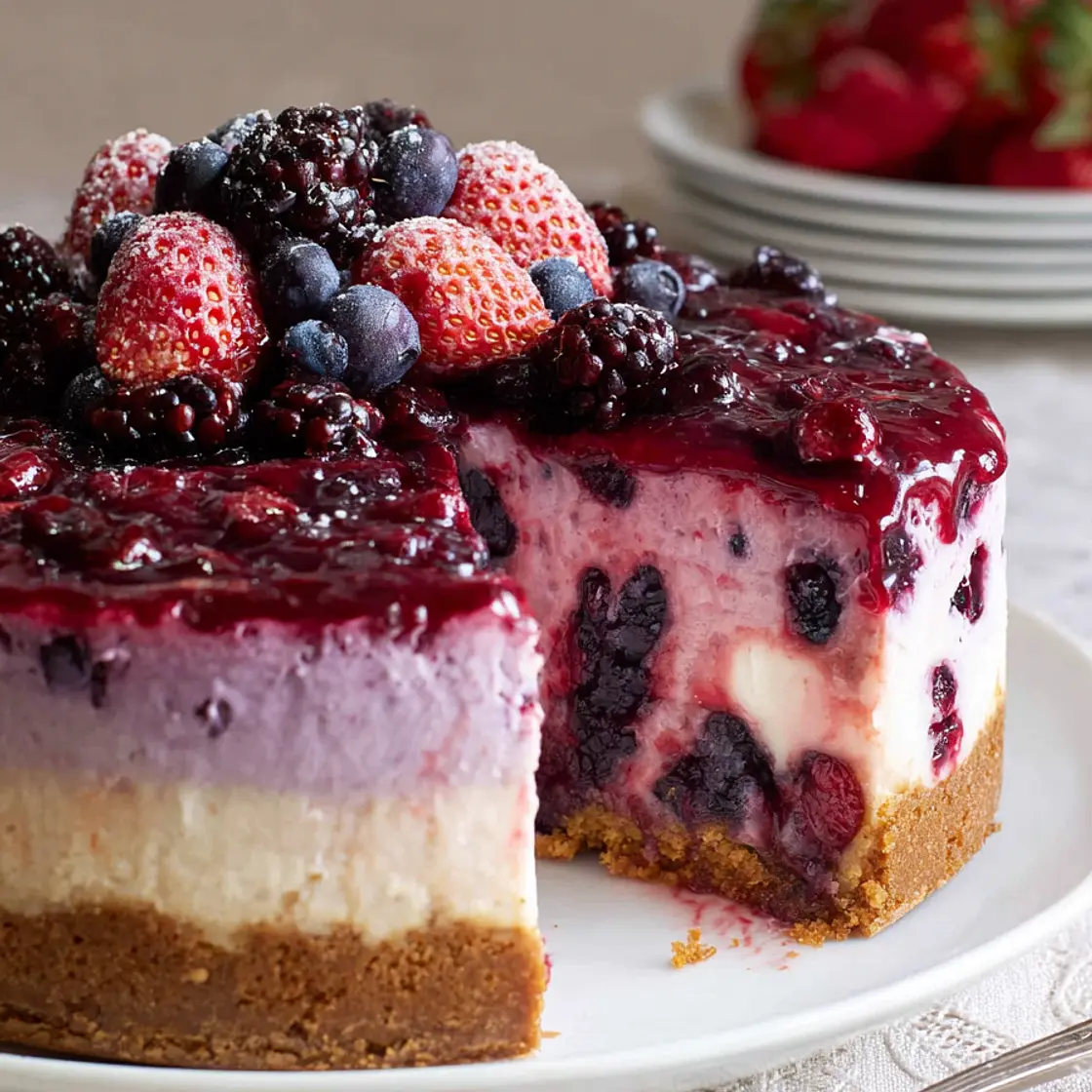 Gluten-Free Berry Cheesecake Recipe
