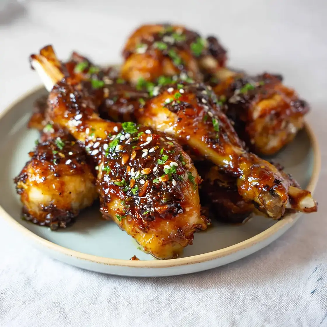 Air Fryer Honey Garlic Chicken Drumsticks That Make Dinner Irresistible