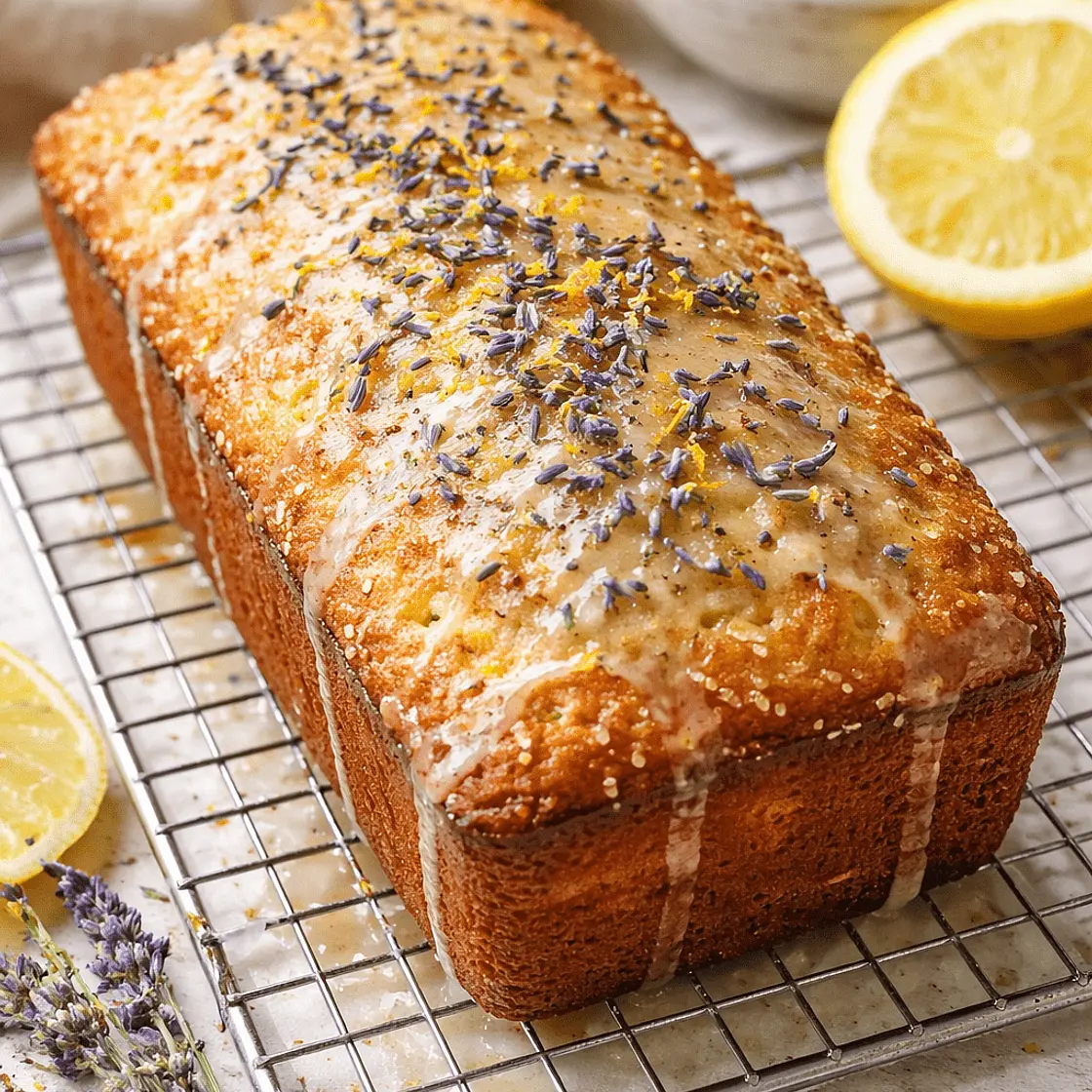 Lemon Lavender Yogurt Cake by Polina Chesnakova " Everyday Cake"