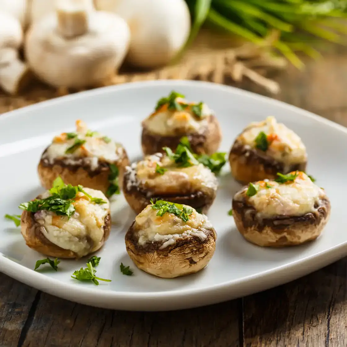 Champignons pour l'apéritif très facile