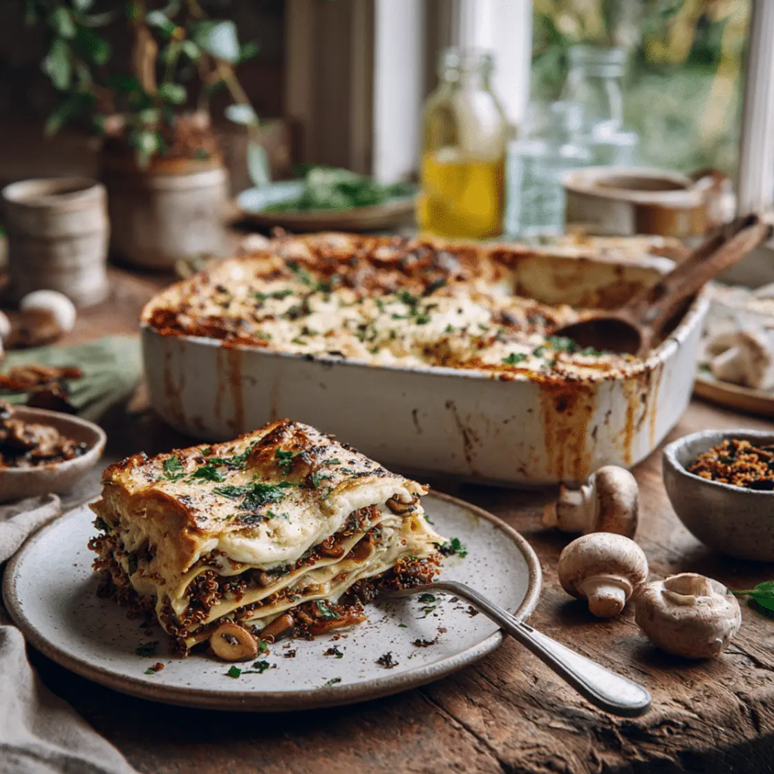 Creamy Lasagna Bolognese