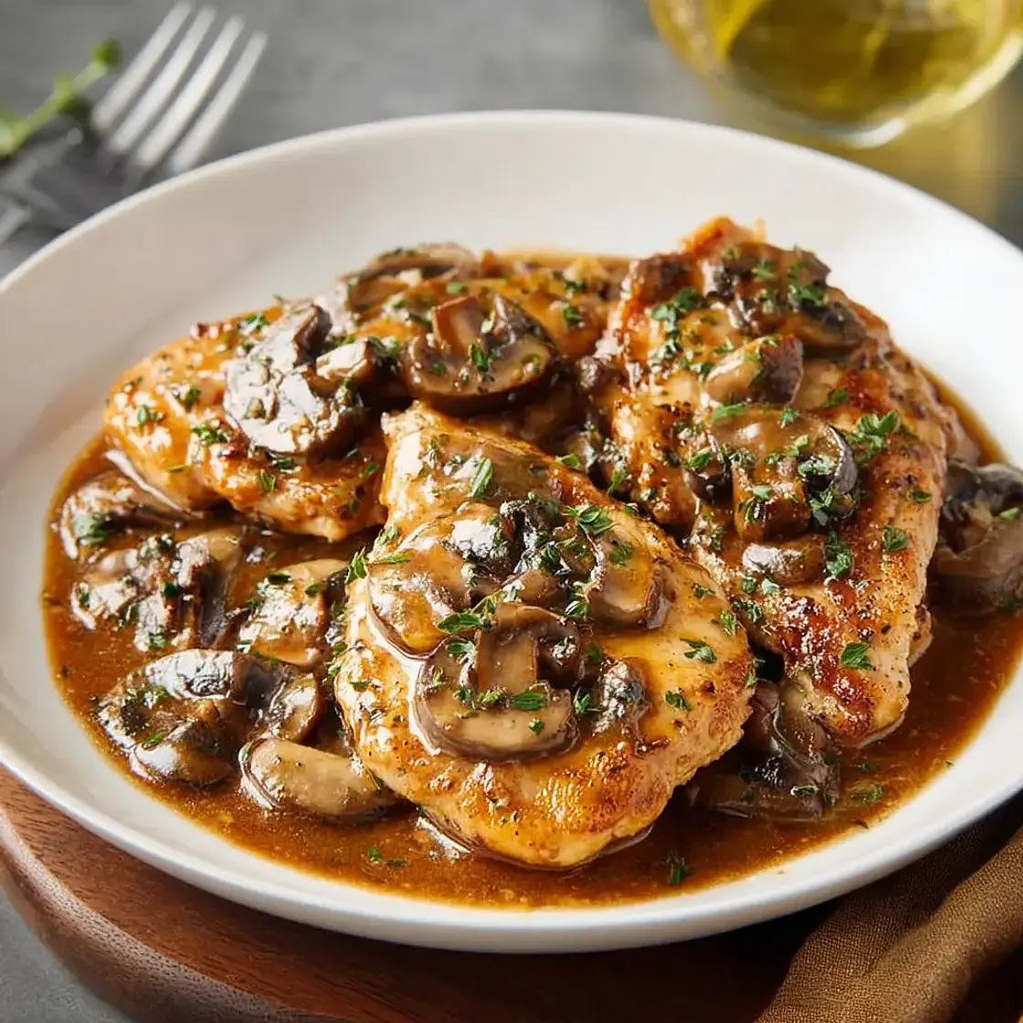 Copycat Olive Garden Chicken Marsala Made Easy and Comforting