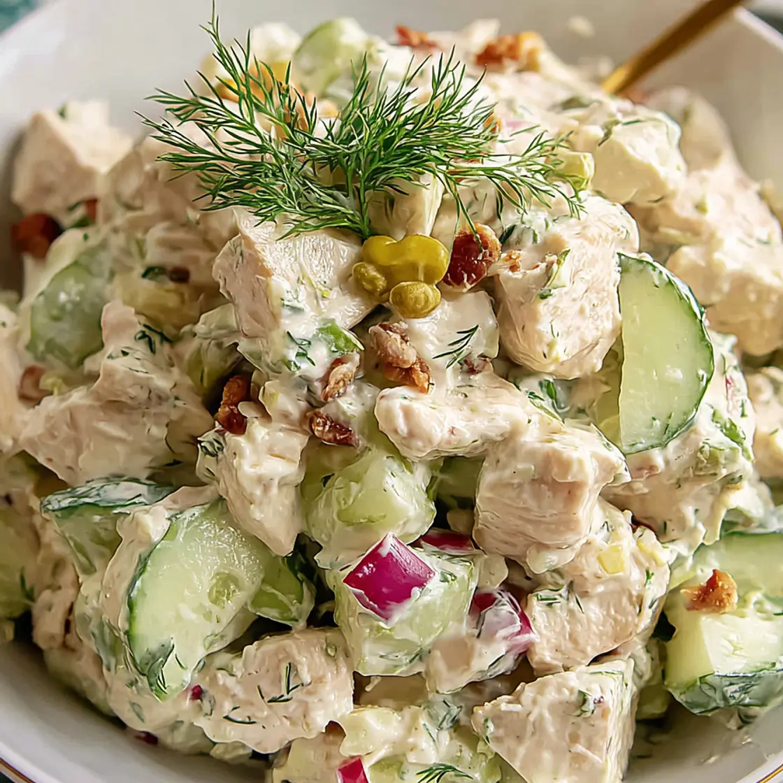 Dill Pickle Chicken Salad Recipe