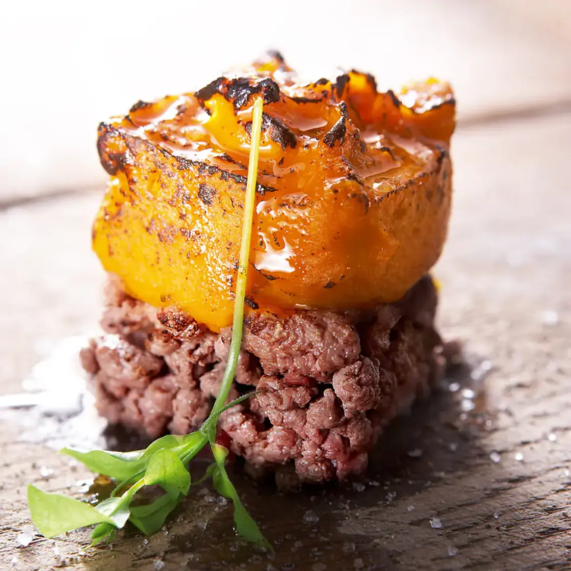 Parmentier de veau à la carotte et à la citrouille à la Kitchen Machine