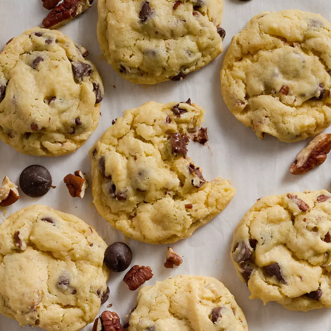 Cake Mix Chocolate Chip Cookies