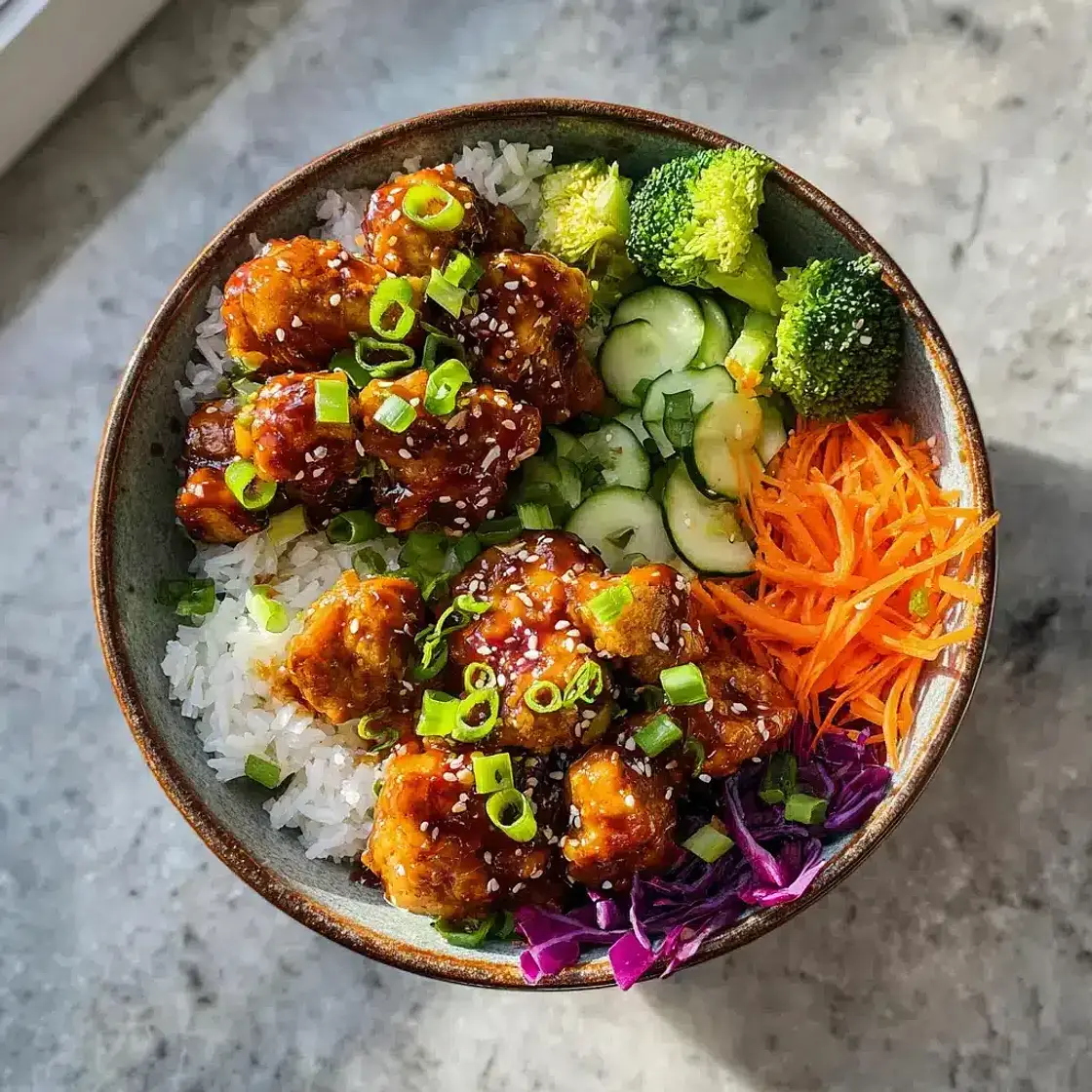 Healthy Sticky Chicken Bowls Quick and Delicious Warm Satisfying Real Comfort