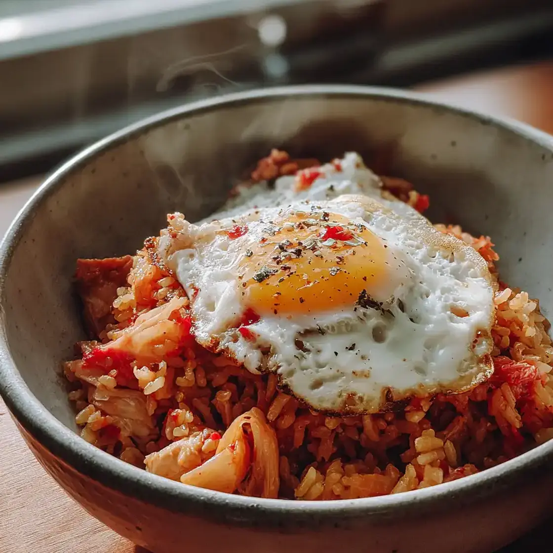 Kimchi Chicken Fried Rice