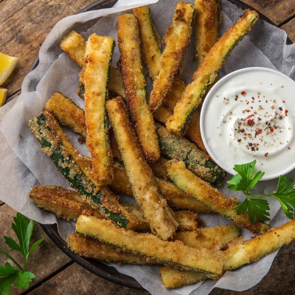 Parmesan Zucchini Fries