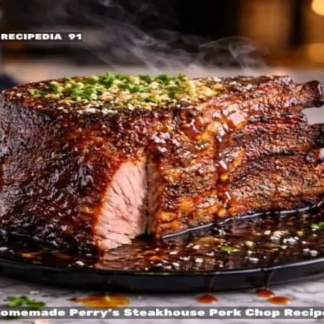 Perry’s Steakhouse Pork Chop Recipe