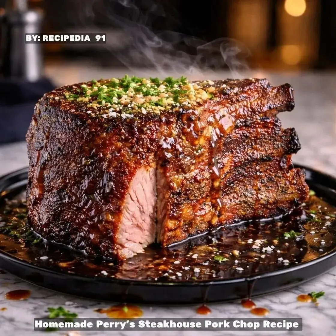 Perry’s Steakhouse Pork Chop Recipe