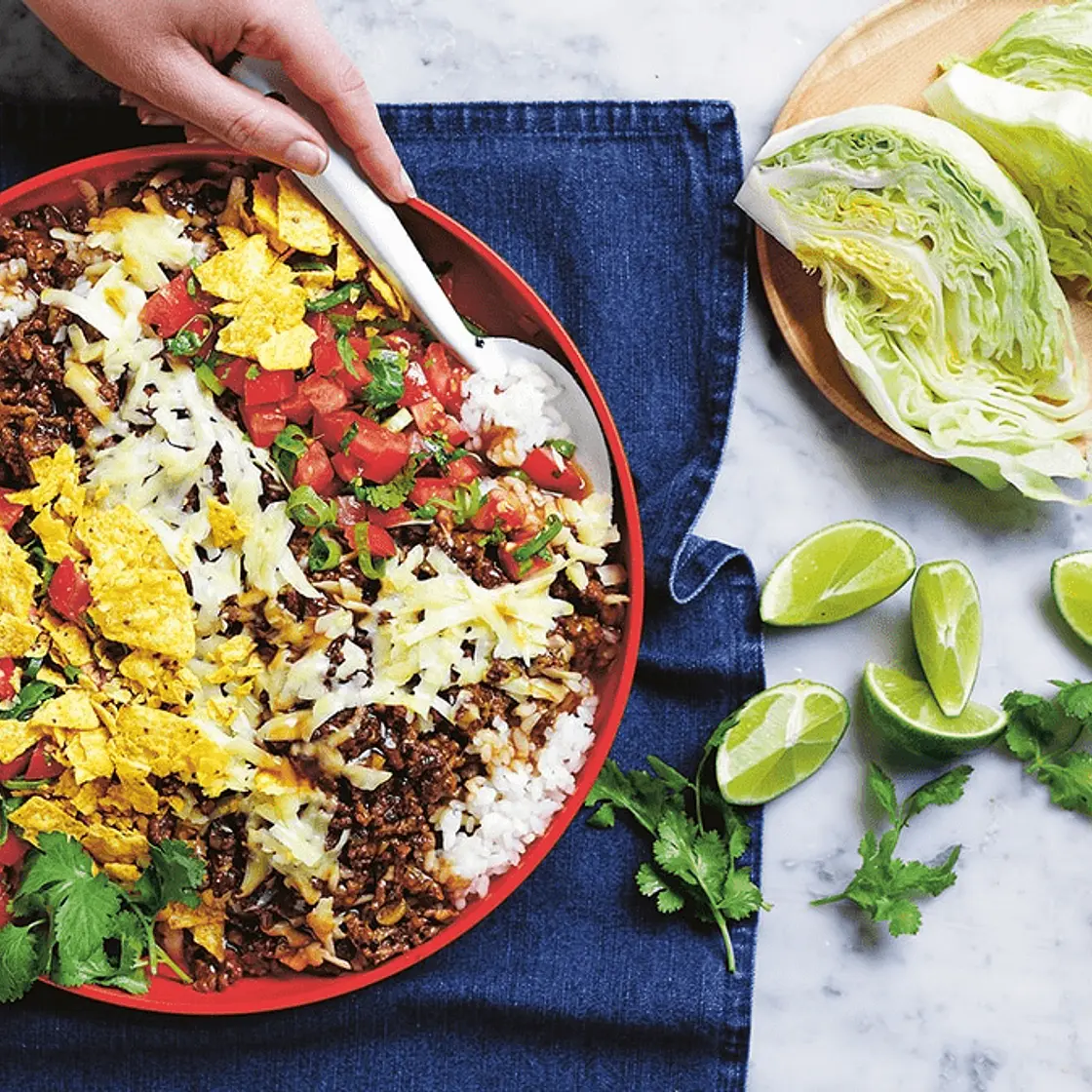 Taco rice