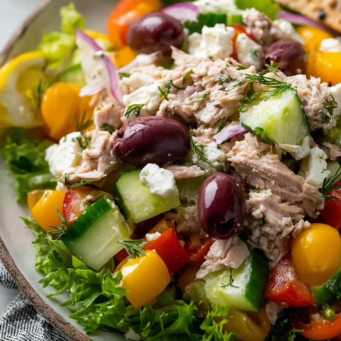 Mediterranean Tuna Salad Recipe Quick