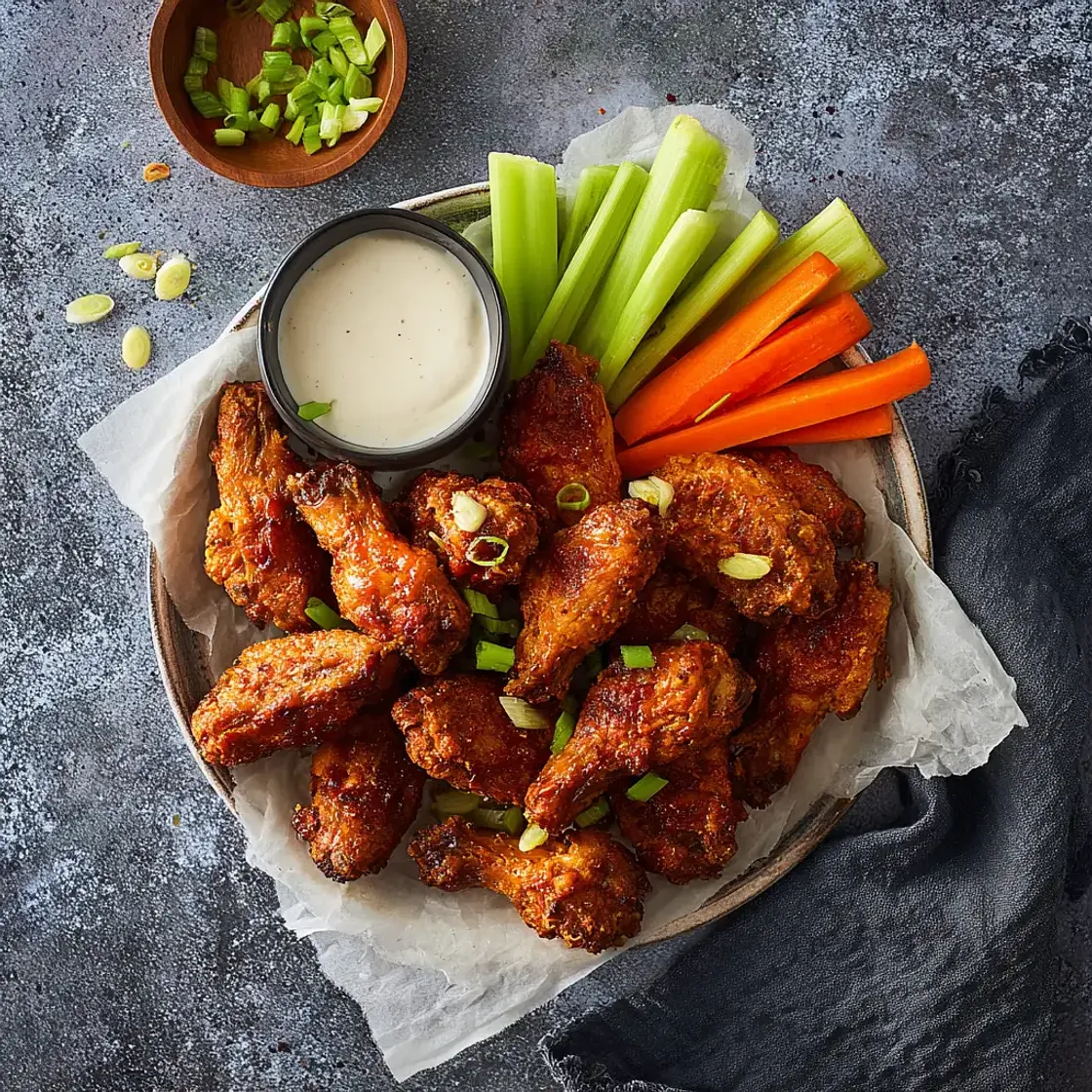 Copycat Hooters Buffalo Wings Air Fryer Real Crispy Satisfying Way to Make This Recipe Now