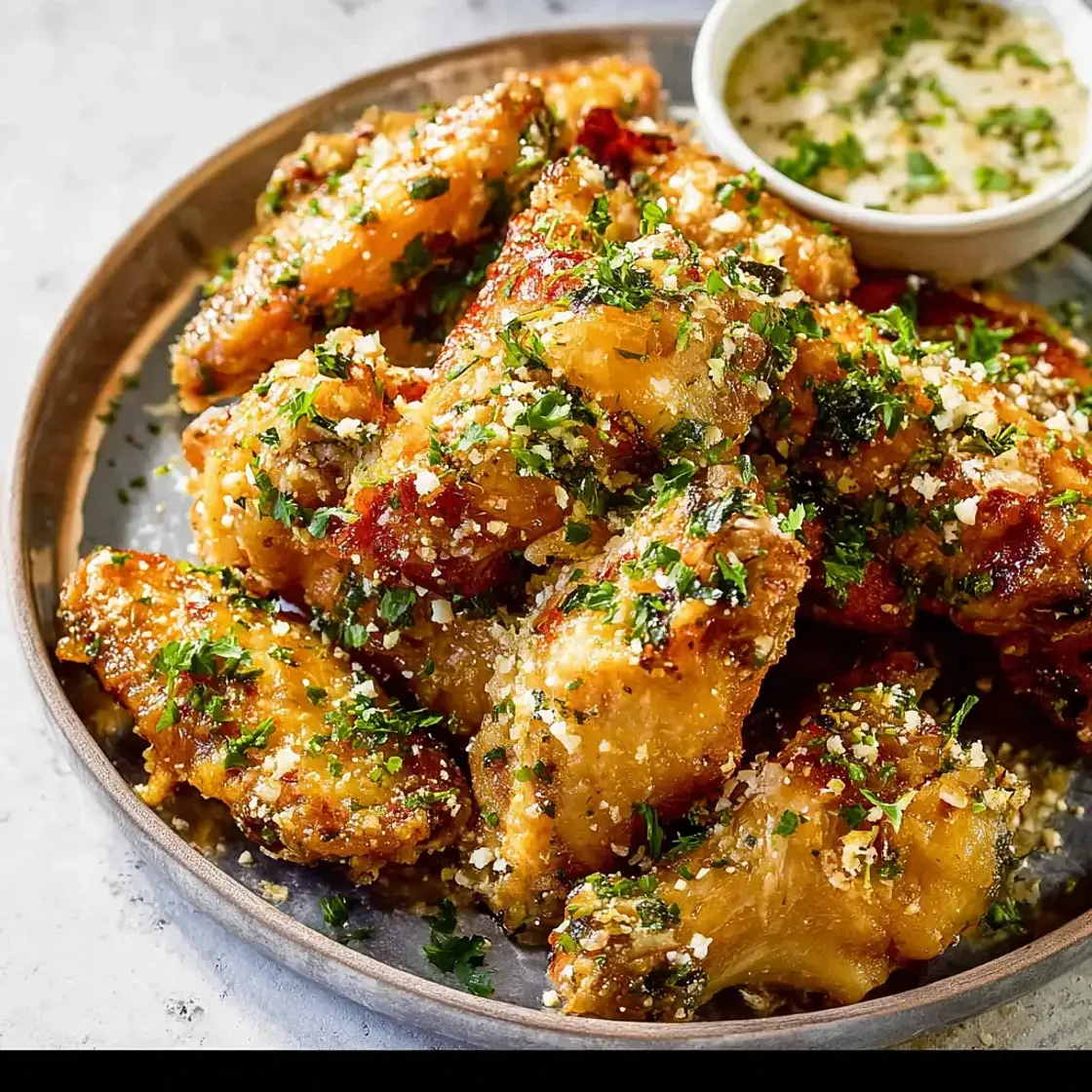 Copycat Buffalo Wild Wings Garlic Parmesan Wings Made Better Now