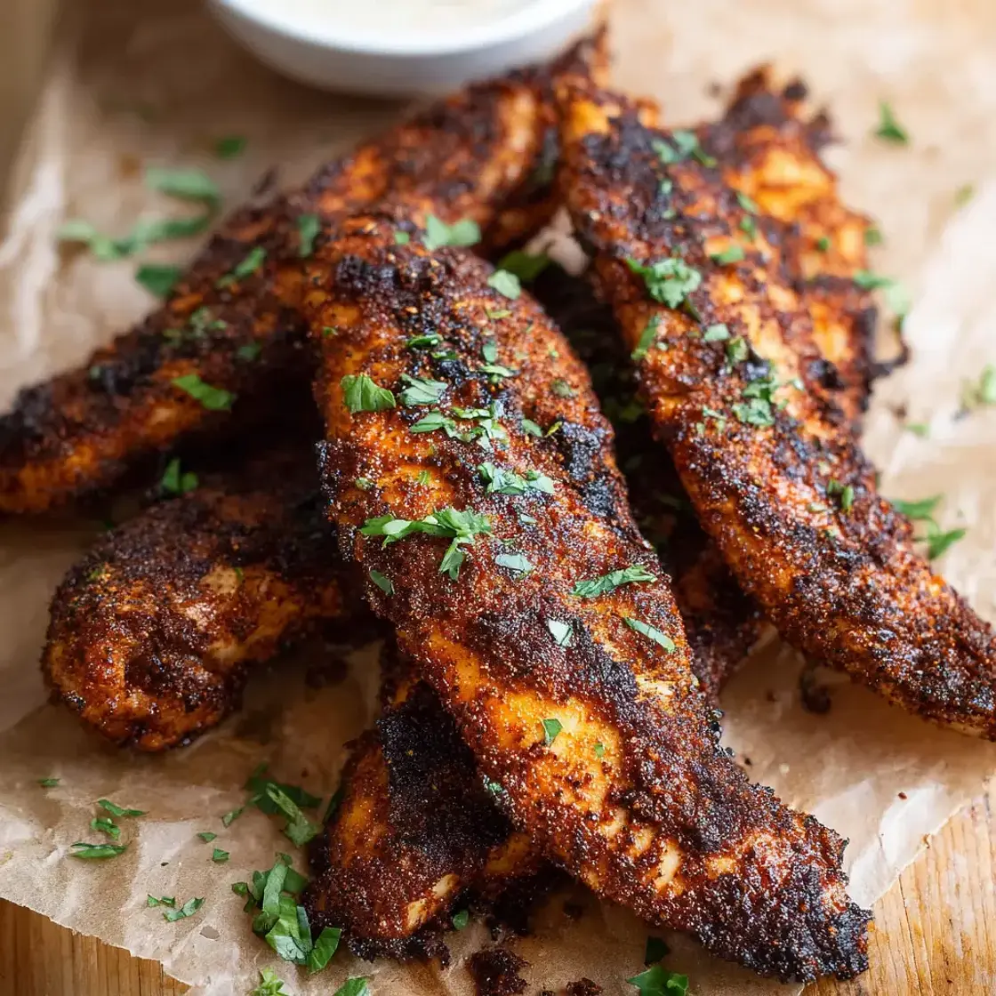 Copycat Popeyes Blackened Chicken Tenders This Real Satisfying Better Than Takeout