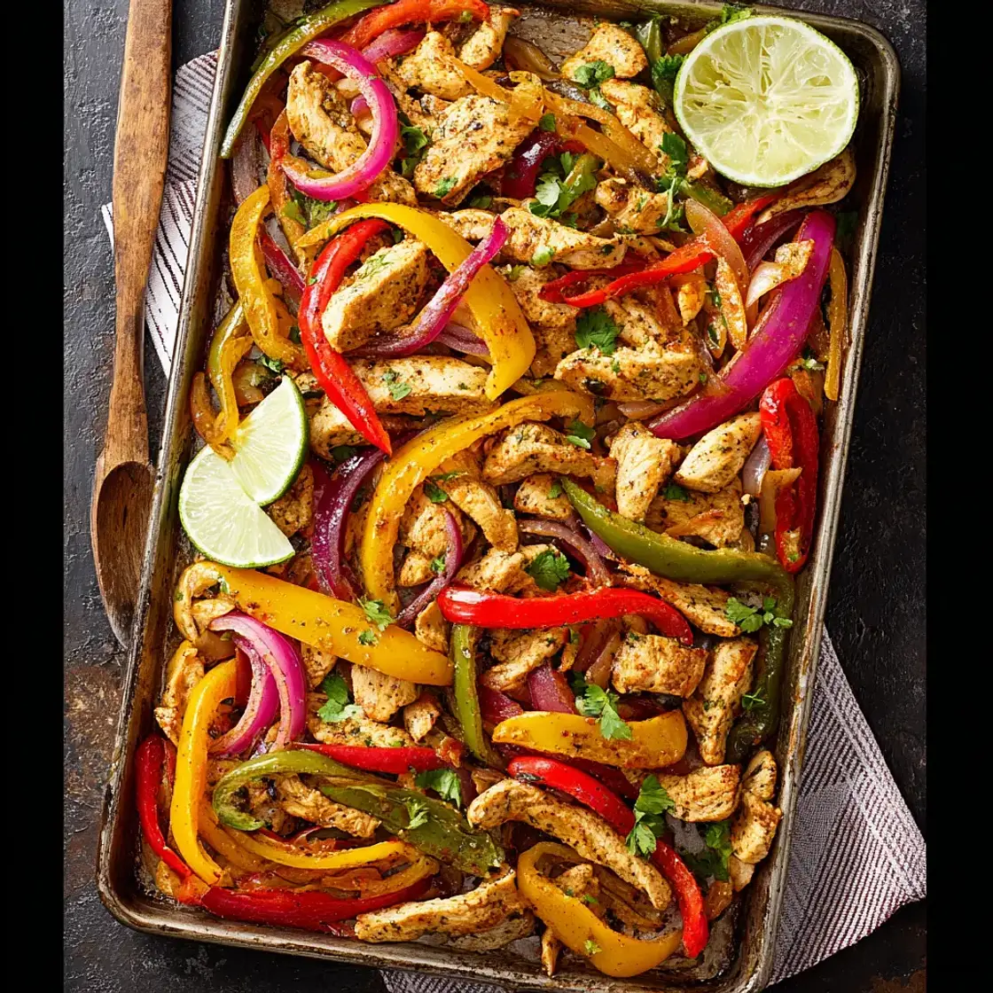 Sheet Pan Chicken Fajitas Weeknight Vibrant Easy Way Your Family Will Love