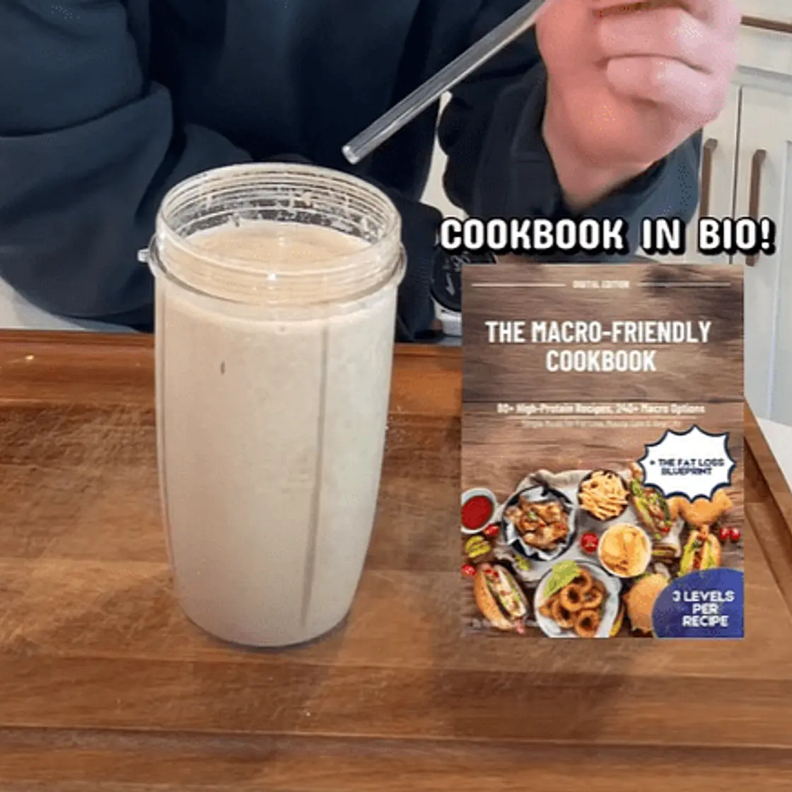 Apple Cold Brew Protein Smoothie