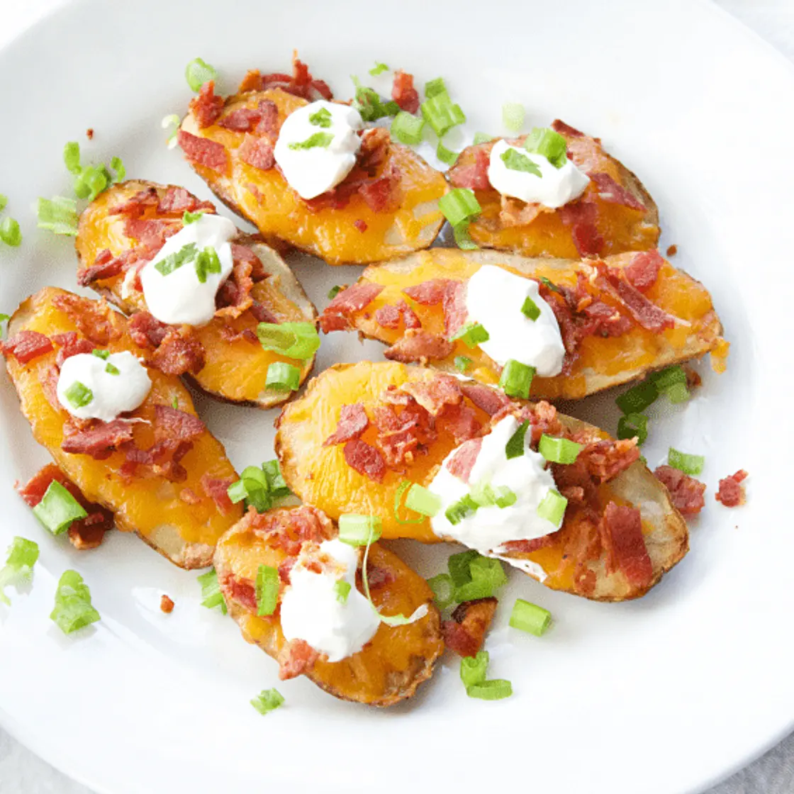 Loaded Baked Potato Wedges recipe