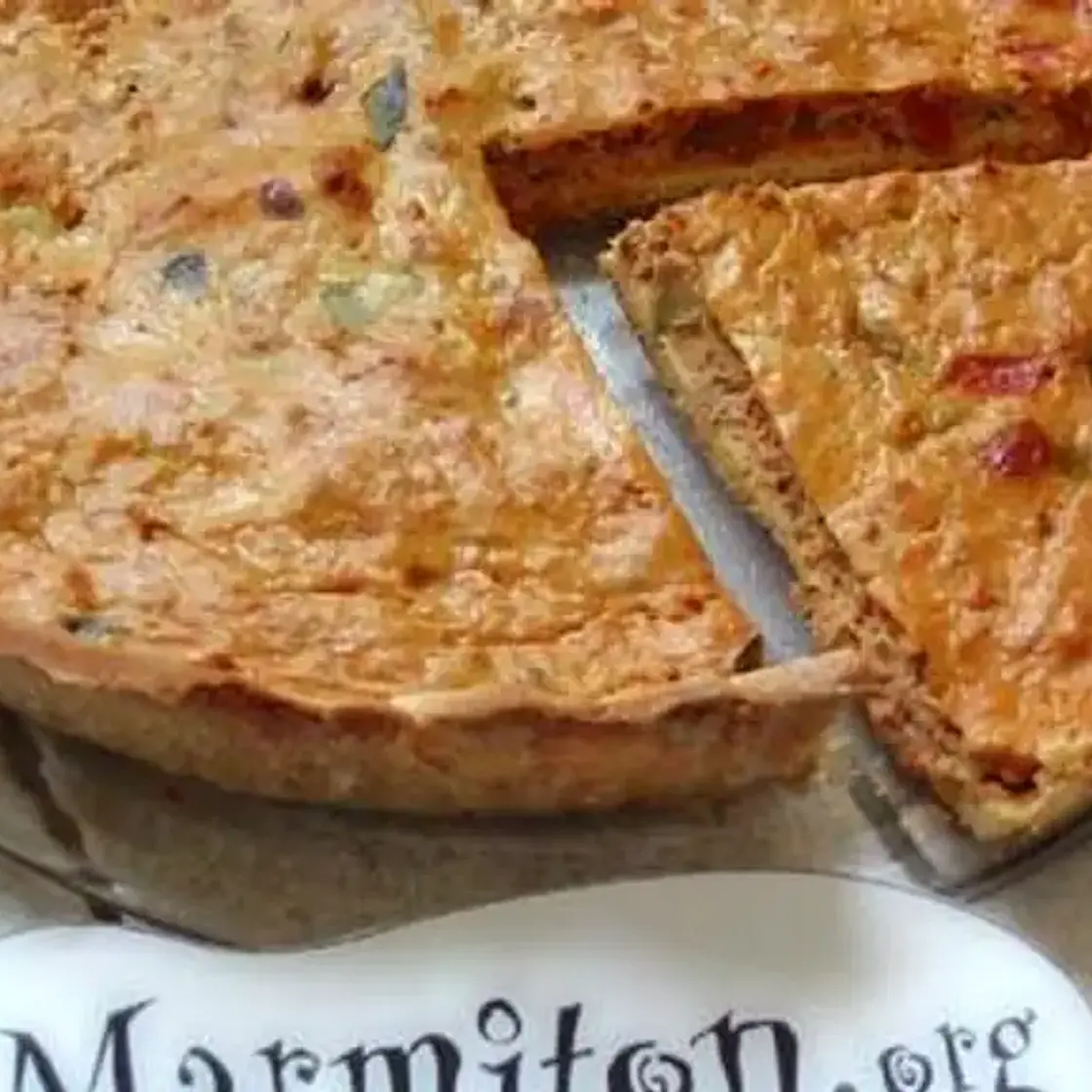 Le 'Ratathon' (Quiche au thon et à la ratatouille)