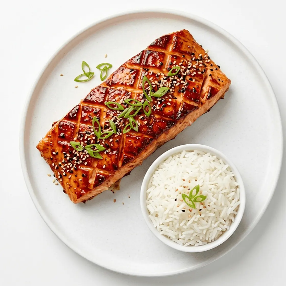 Crosshatched Salmon
