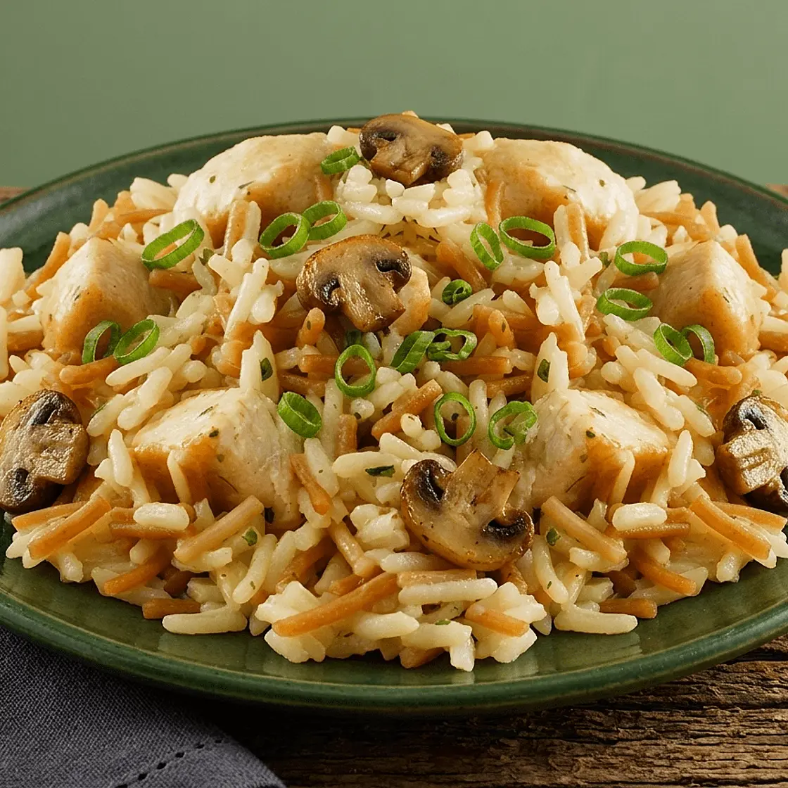 Garlic Butter Mushroom Chicken Rice - Deluxe