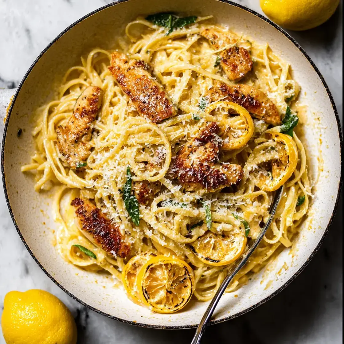 One Pan Lemon Butter Chicken Pasta Warm Satisfying Real Comfort Tonight
