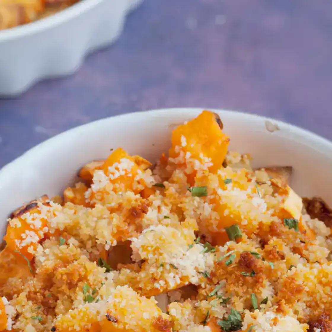 Gratin d'automne végétalien