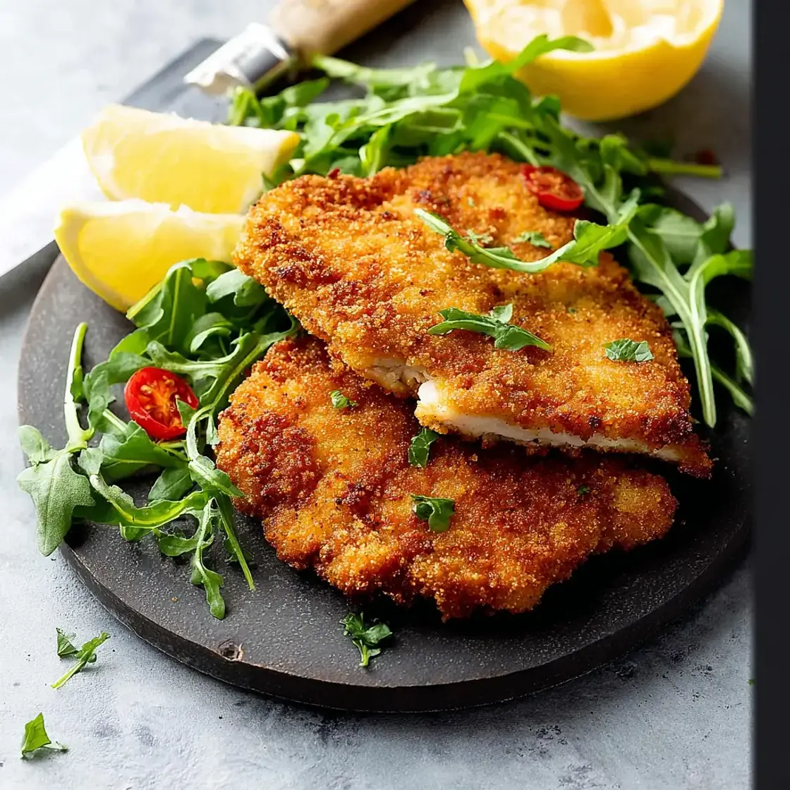 Air Fryer Chicken Milanese Italian Satisfying Crispy Real Weeknight Win