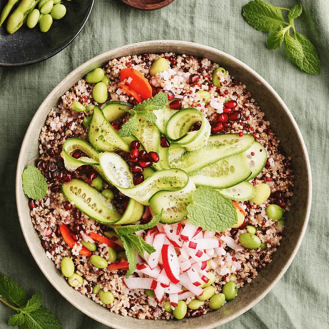Bunter Quinoa-Salat