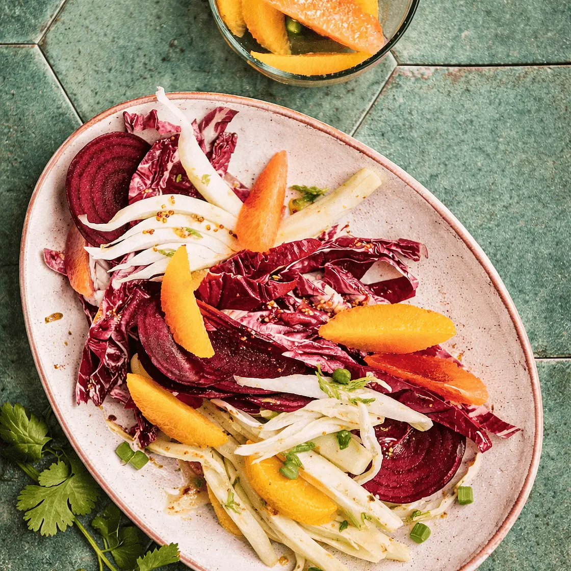The Sunny Side Salad (Radicchio • Fenchel • Grapefruit)