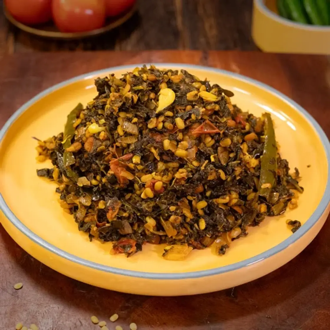 Spinach Stir Fry (Spinach Sabzi)