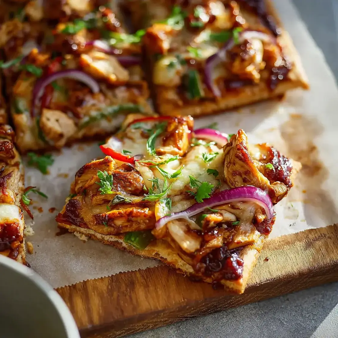 BBQ Chicken Flatbread Satisfying New Way to Make Your Best Weeknight Meal