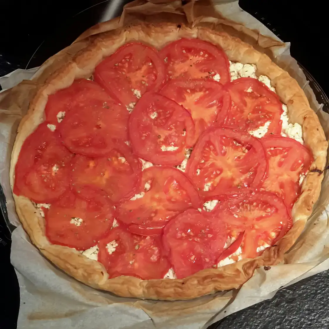 Tarte salée au brocciu