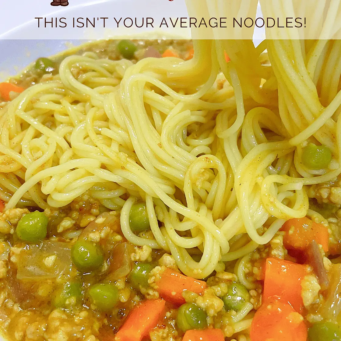 Quick 15-Minute Curry Meat Sauce Noodles (Asian Style)
