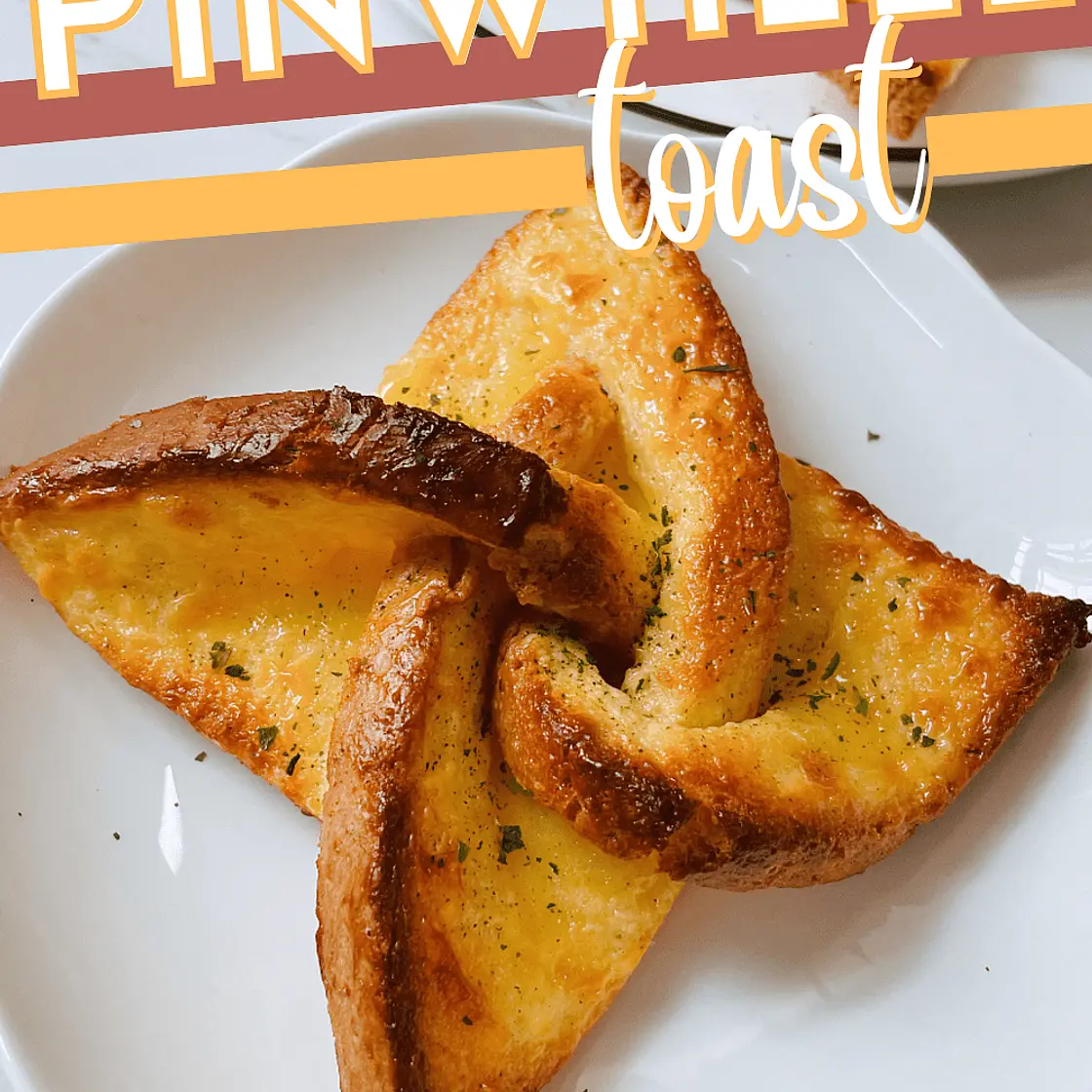 Fun & Fancy Cheese Pinwheel Toast Recipe