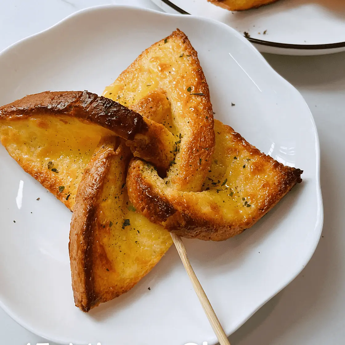 Fun & Fancy Cheese Pinwheel Toast Recipe