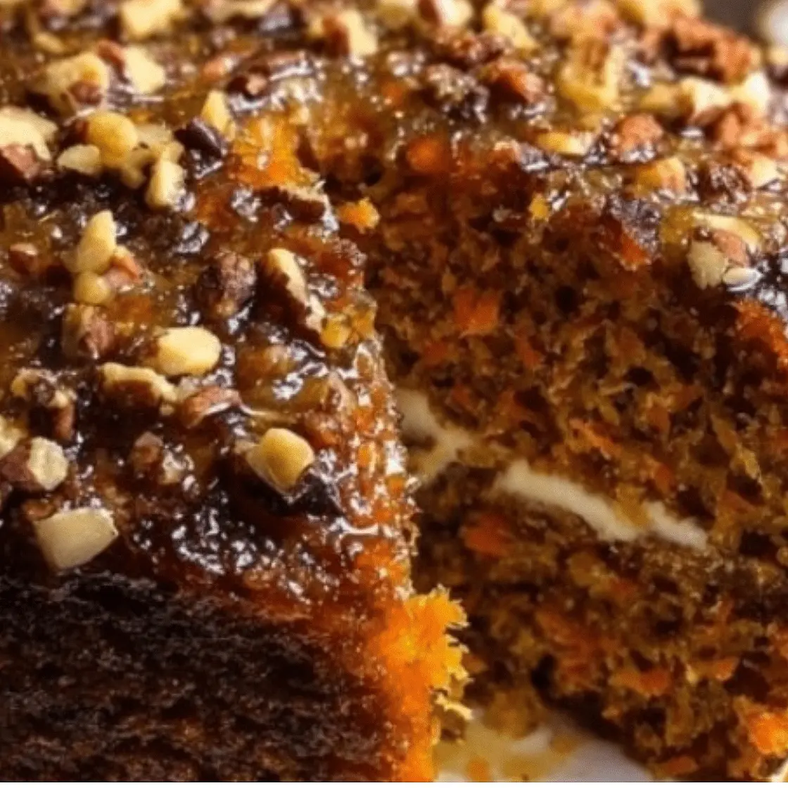 Carrot Cake (no flour or sugar)